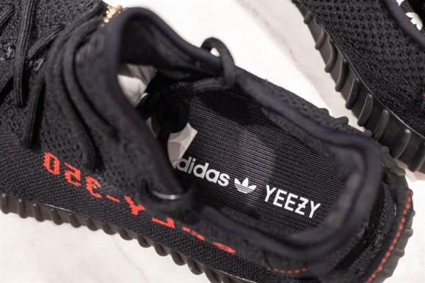 ADIDAS YEEZY BOOST 350 V2 BLACK RED – AD20 - Image 7