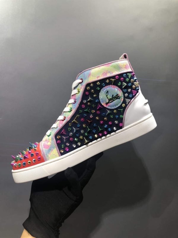 CHRISTIAN LOUBOUTIN HIGH TOP SNEAKER  – CL108 - Image 5
