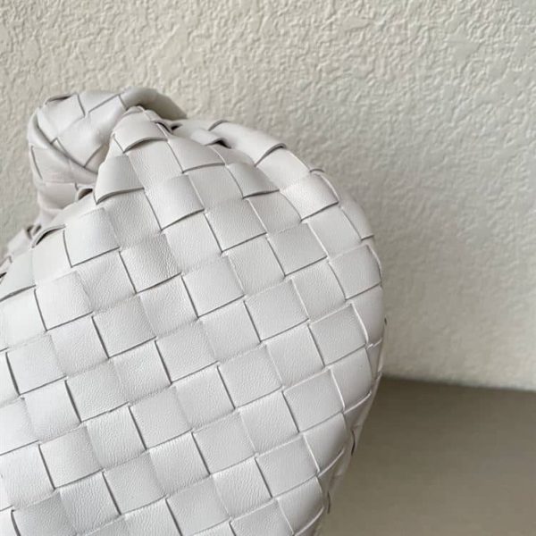BOTTEGA VENETA WOMEN’S MINI JODIE IN CHALK – WBV28 - Image 7