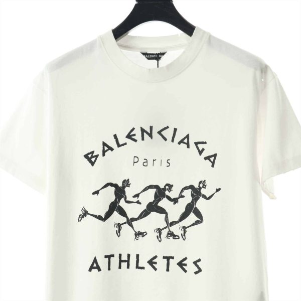 Balenciaga Athletes Print T-Shirt – BBS023 - Image 6