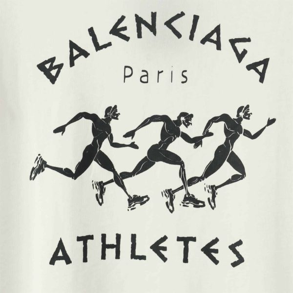 Balenciaga Athletes Print T-Shirt – BBS023 - Image 7
