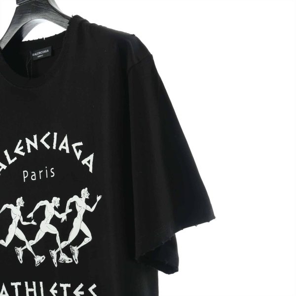 Balenciaga Athletes Print T-Shirt – BBS024 - Image 5