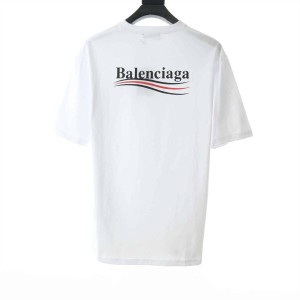 Balenciaga Classic White Coke Short Sleeve – BBS009 - Image 2