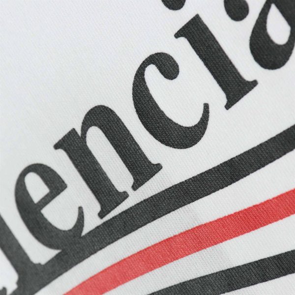 Balenciaga Classic White Coke Short Sleeve – BBS009 - Image 4