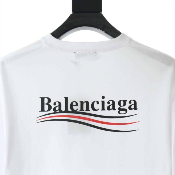 Balenciaga Classic White Coke Short Sleeve – BBS009 - Image 5
