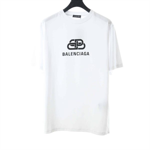 Balenciaga Metallic Printed Cotton Jersey T-Shirt – BBS014