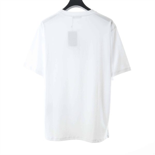 Balenciaga Metallic Printed Cotton Jersey T-Shirt – BBS014 - Image 2