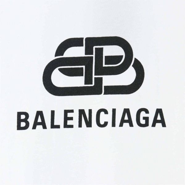 Balenciaga Metallic Printed Cotton Jersey T-Shirt – BBS014 - Image 7