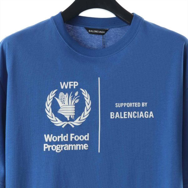 Balenciaga World Food Programme T-Shirt – BBS026 - Image 3
