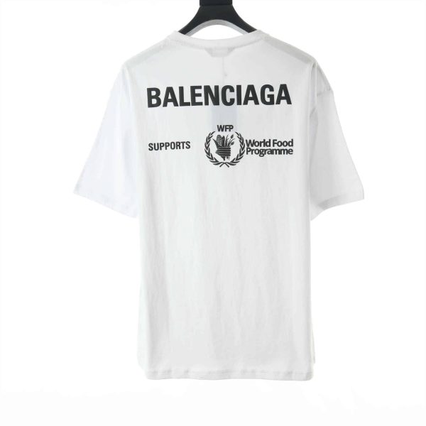 Balenciaga World Food Programme T-Shirt – BBS027 - Image 2