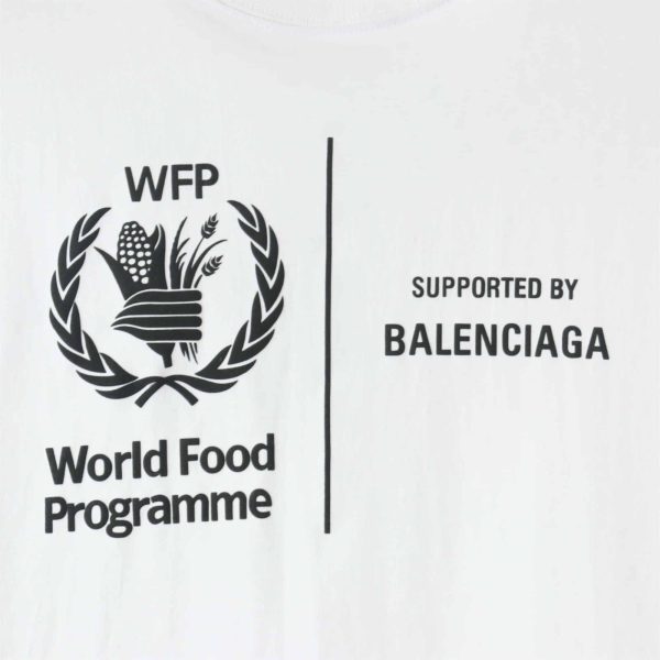 Balenciaga World Food Programme T-Shirt – BBS027 - Image 8