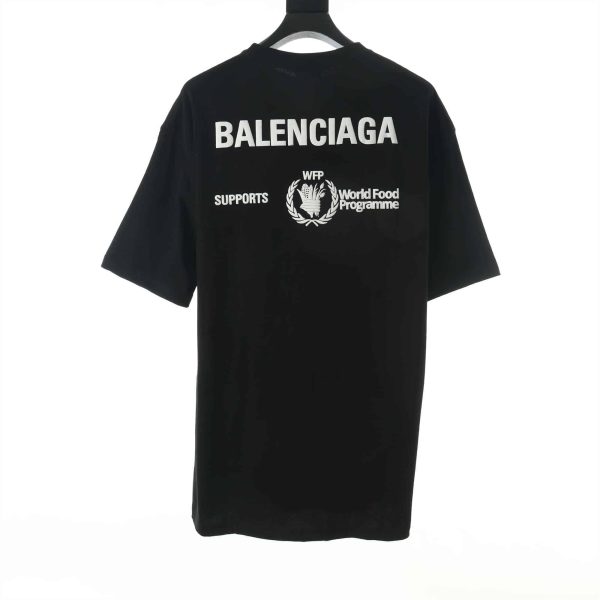 Balenciaga World Food Programme T-Shirt – BBS028 - Image 2