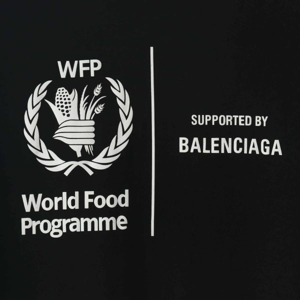 Balenciaga World Food Programme T-Shirt – BBS028 - Image 8