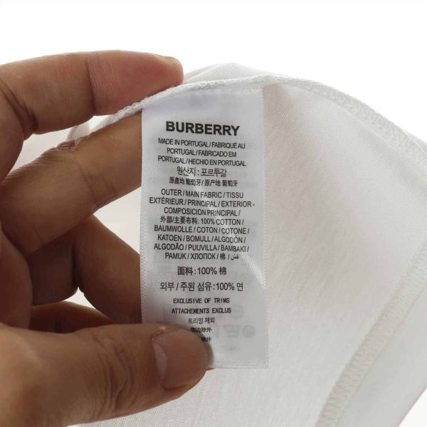 Burberry Logo-Print Cotton T-Shirt – BBRS11 - Image 4