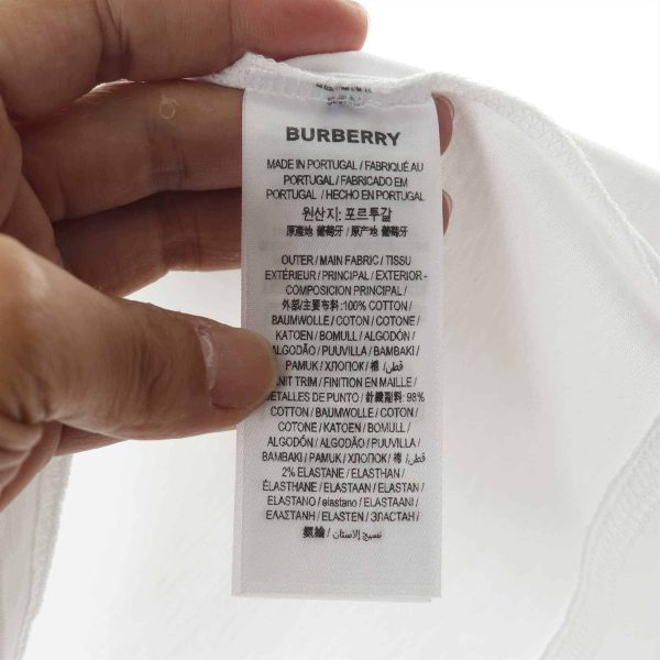 Burberry Logo-Print Short-Sleeve T-Shirt – BBRS04 - Image 3