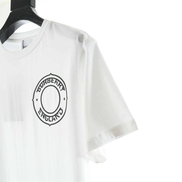 Burberry Logo-Print Short-Sleeve T-Shirt – BBRS04 - Image 4