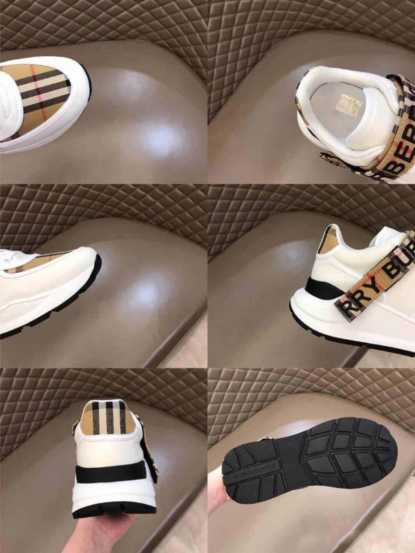 BURBERRY LOGO STRAP SNEAKERS – BBR55 - Image 10