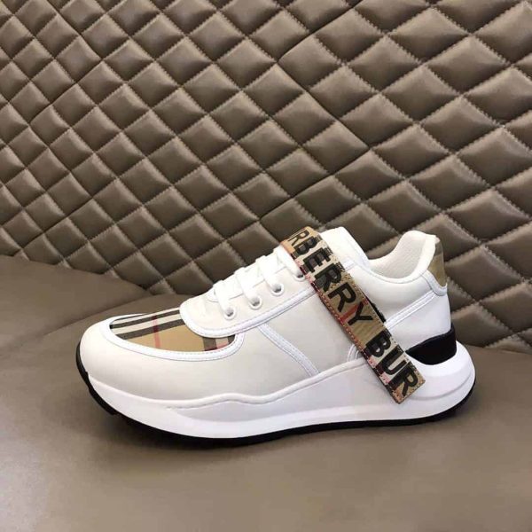 BURBERRY LOGO STRAP SNEAKERS – BBR55 - Image 5