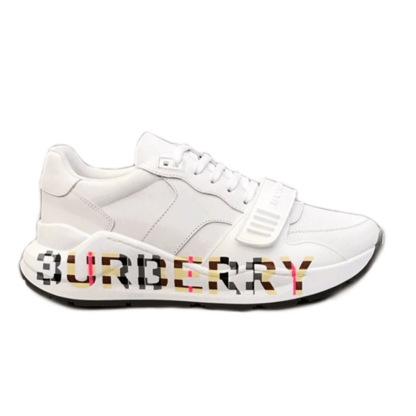 BURBERRY LOGO STRAP SNEAKERS – BBR57