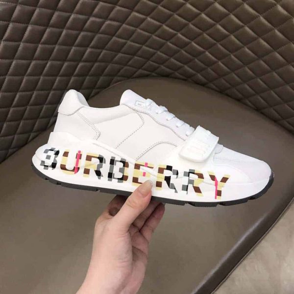 BURBERRY LOGO STRAP SNEAKERS – BBR57 - Image 2