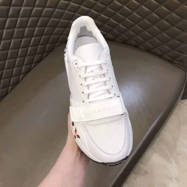 BURBERRY LOGO STRAP SNEAKERS – BBR57 - Image 3