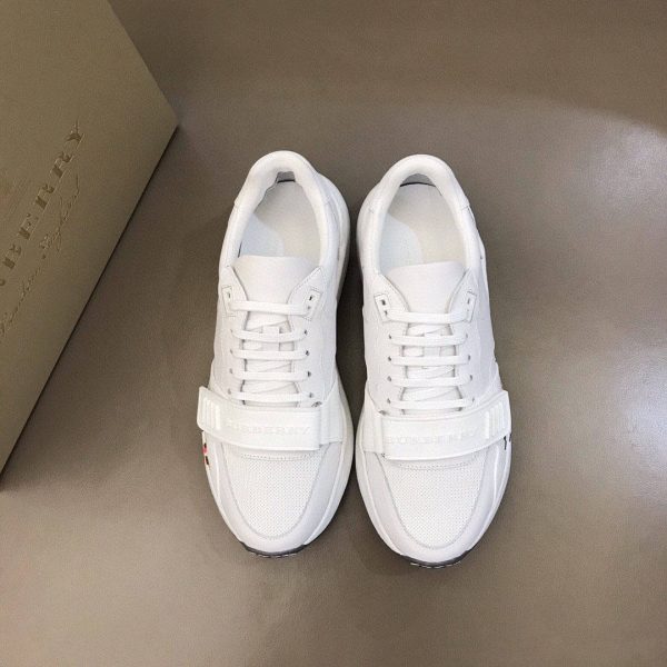 BURBERRY LOGO STRAP SNEAKERS – BBR57 - Image 7