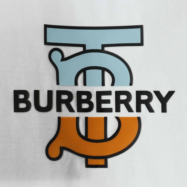 Burberry logo T-Shirt – BBRS31 - Image 4