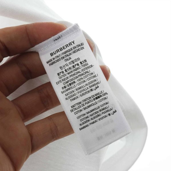 Burberry logo T-Shirt – BBRS31 - Image 7