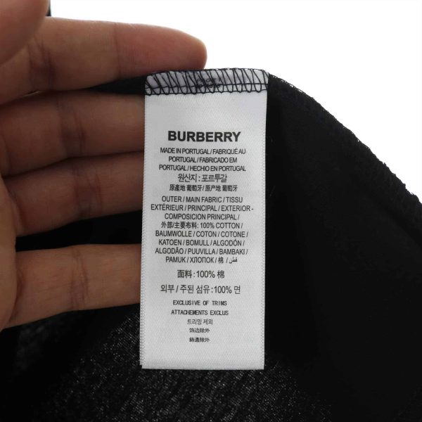 Burberry Logo T-Shirt – BBRS41 - Image 3