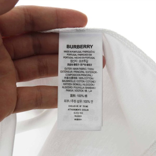 Burberry Logo T-Shirt – BBRS42 - Image 3