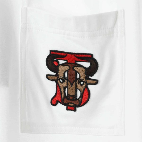 Burberry Logo T-Shirt – BBRS42 - Image 4