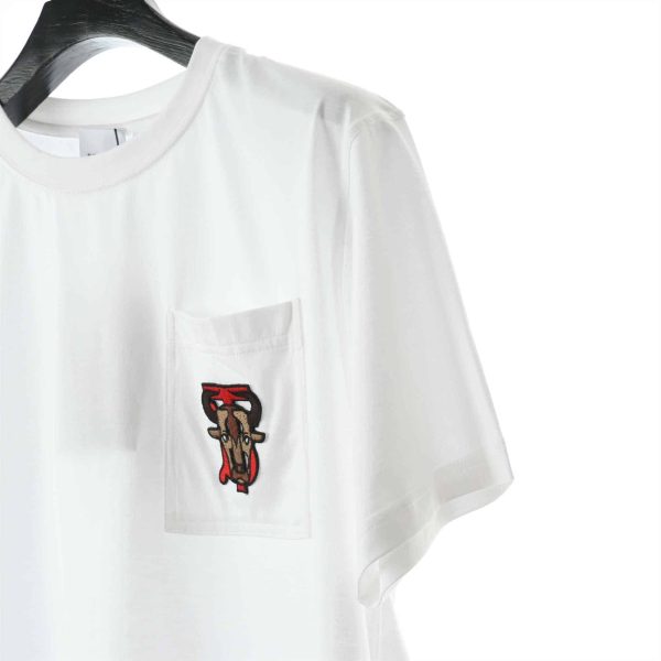 Burberry Logo T-Shirt – BBRS42 - Image 7