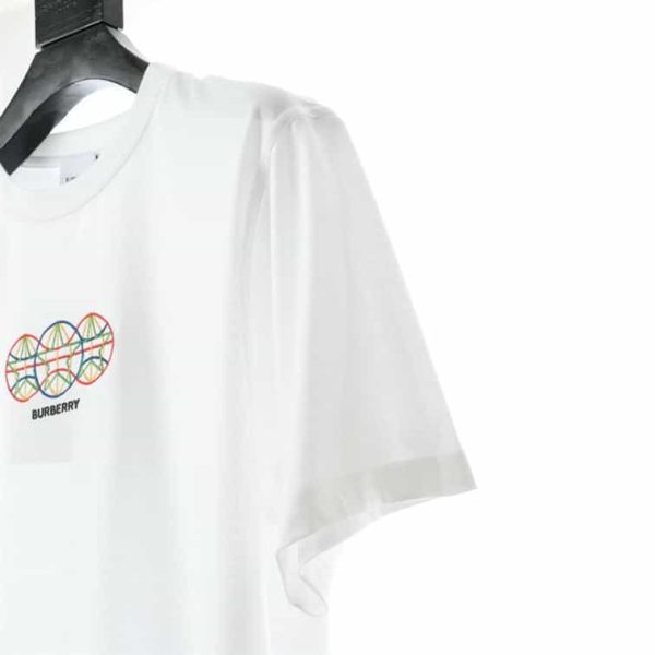 Burberry Logo T-Shirt – BBRS47 - Image 6