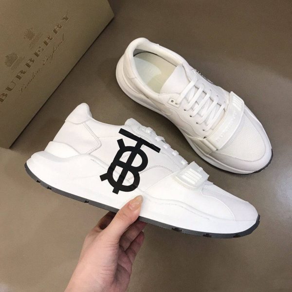 BURBERRY LOGO TRAP SNEAKER – BBR58 - Image 6
