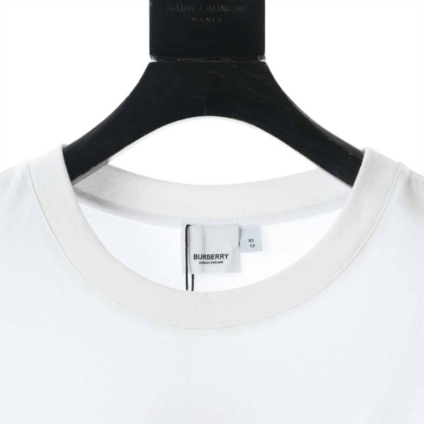 Burberry Monogram Motif Cotton Oversized T-Shirt – BBRS39 - Image 4