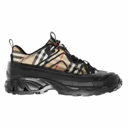 BURBERRY VINTAGE CHECK COTTON AUTHUR SNEAKERS – BBR024