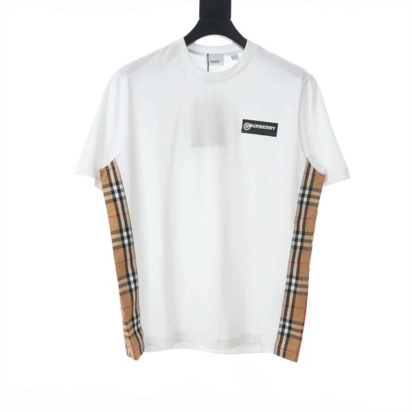 Burberry Vintage Check-Sleeve T-Shirt – BBRS03