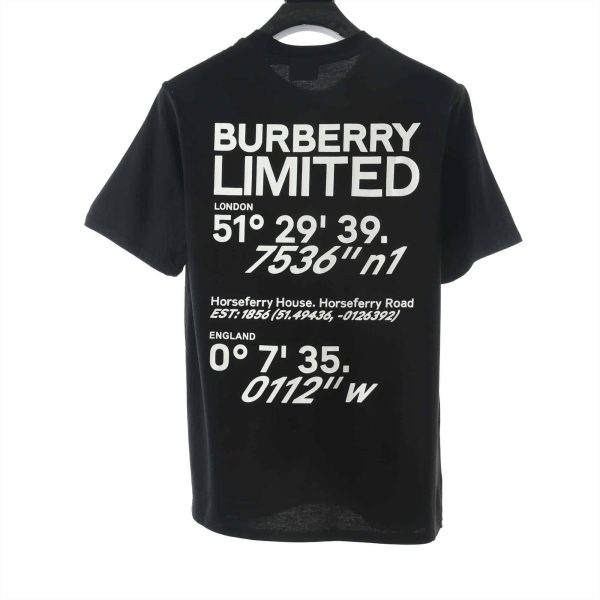 Burberry Black Carrick Coordinate T-Shirt – BBRS10 - Image 2