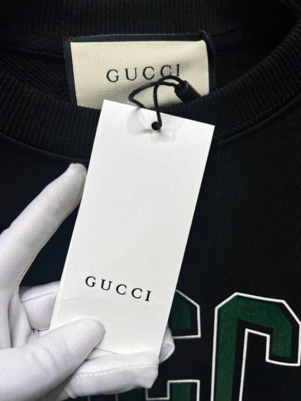 Gucci Cotton Jersey Printed Sweatshirt- GBH023 - Image 8