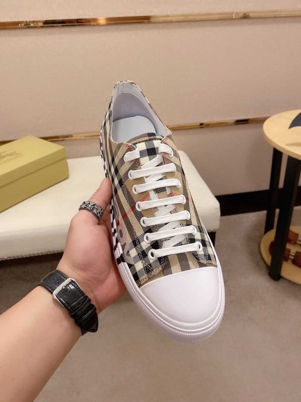 BURBERRY LOGO TRAP SNEAKER – BBR60 - Image 3