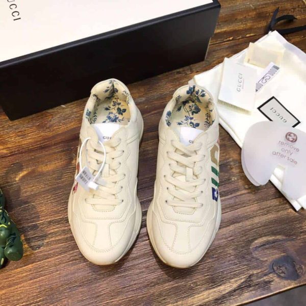 GUCCI RHYTON GLITTER SNEAKER - Image 5