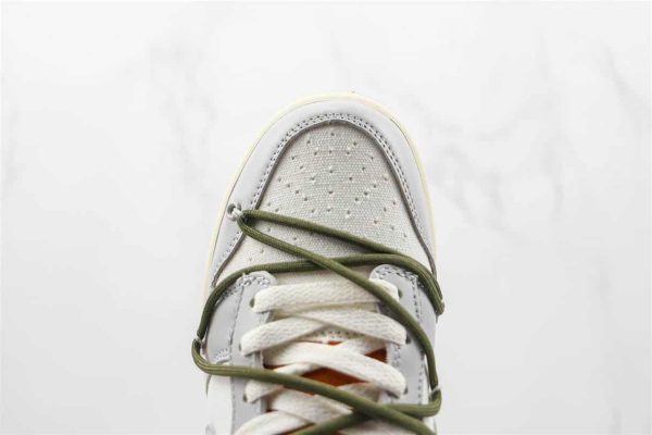 OFF WHITE X NIKE DUNK LOW SNEAKERS -NK67 - Image 9
