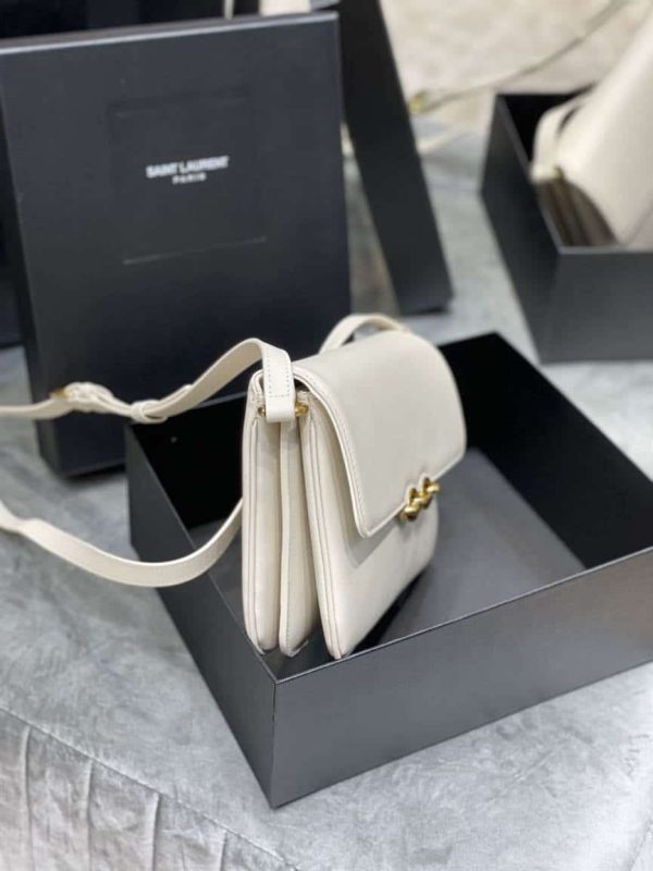 LE MAILLON SATCHEL IN SMOOTH LEATHER – WBY10 - Image 9