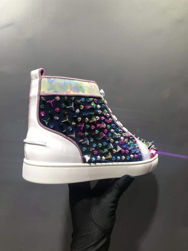 CHRISTIAN LOUBOUTIN HIGH TOP SNEAKER  – CL108 - Image 8