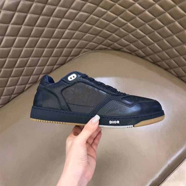 DIOR WORLD TOUR B27 LOW-TOP SNEAKER NAVY BLUE – CD73 - Image 2