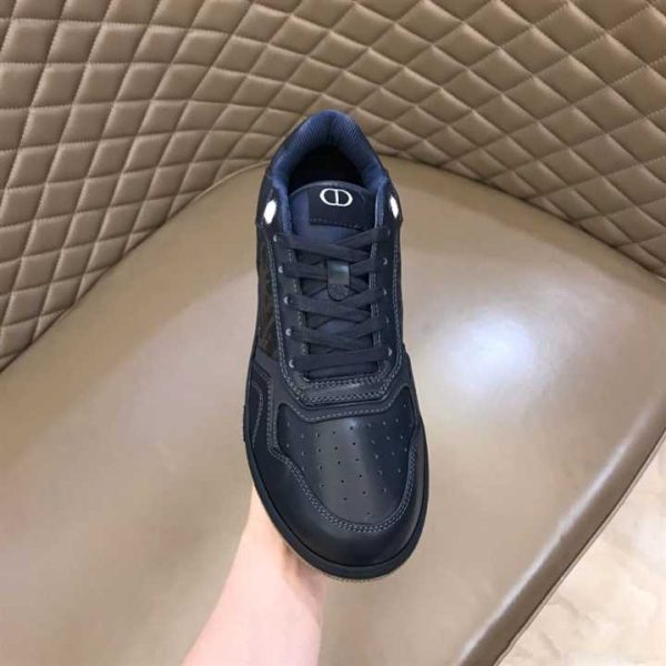 DIOR WORLD TOUR B27 LOW-TOP SNEAKER NAVY BLUE – CD73 - Image 6
