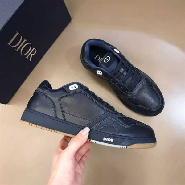 DIOR WORLD TOUR B27 LOW-TOP SNEAKER NAVY BLUE – CD73 - Image 7