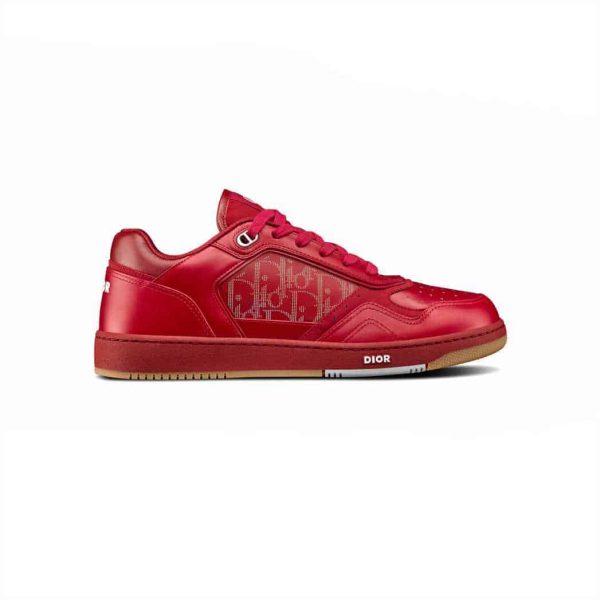 DIOR WORLD TOUR B27 LOW-TOP SNEAKER RED – CDO74
