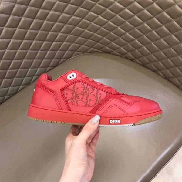 DIOR WORLD TOUR B27 LOW-TOP SNEAKER RED – CDO74 - Image 2