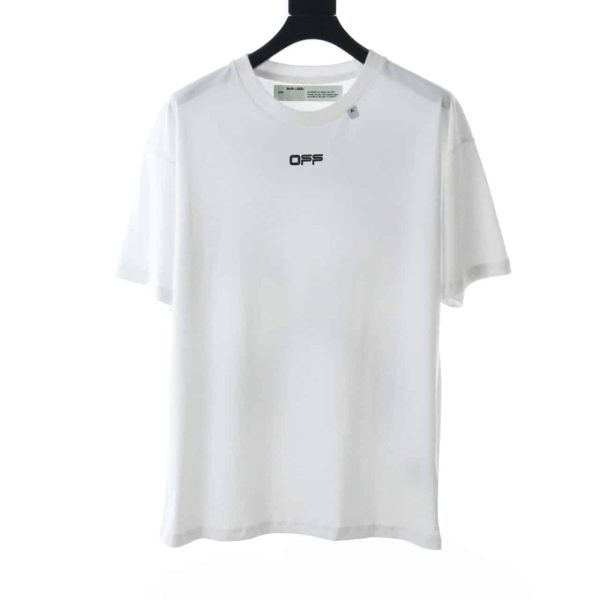 OW ANGEL OIL PAINTING ROUND NECK SHORT SLEEVE - Image 3